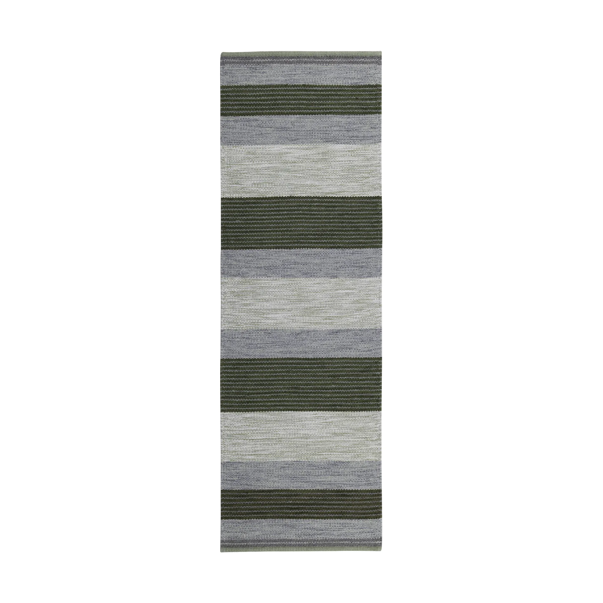 Tappeto da corridoio Terreno, Green, 80x250 cm Kateha