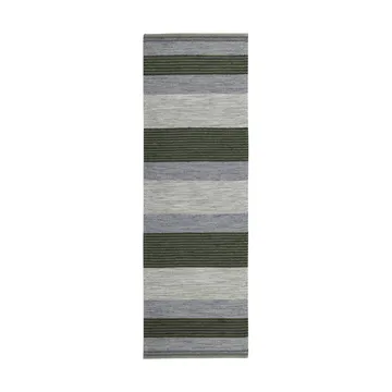 Tappeto da corridoio Terreno - Green, 80x250 cm - Kateha