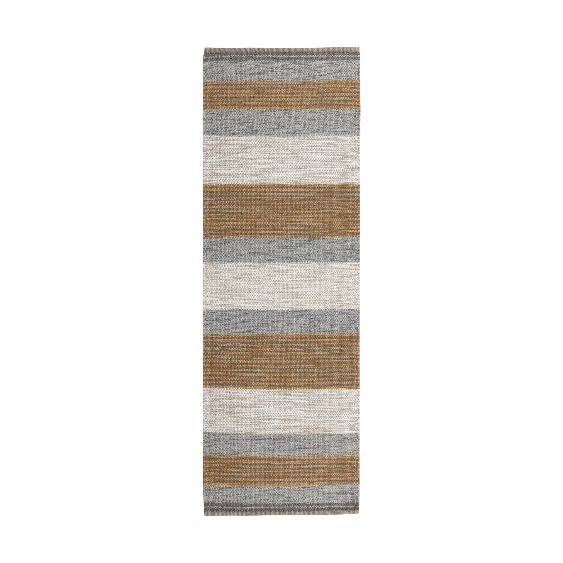 Tappeto da corridoio Terreno, Ochre, 80x250 cm Kateha