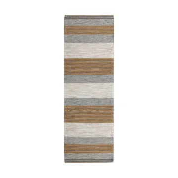 Tappeto da corridoio Terreno - Ochre, 80x250 cm - Kateha