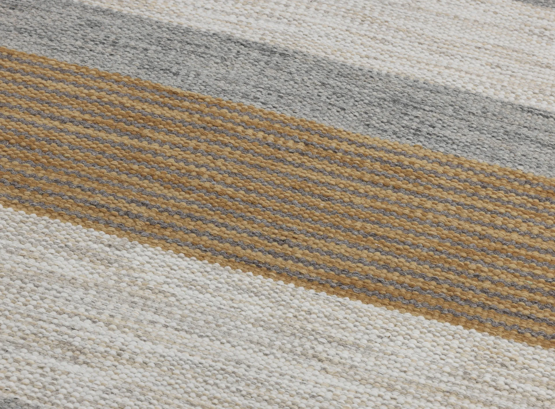 Tappeto da corridoio Terreno, Ochre, 80x250 cm Kateha