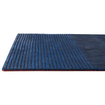 Tappeto Dunes Straight - Blue, 170x240 cm - Kateha