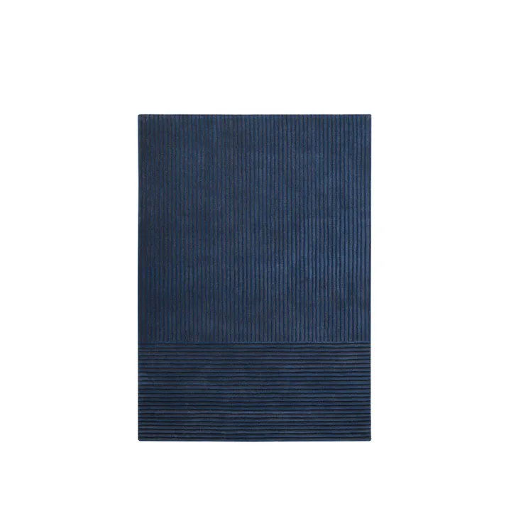 Tappeto Dunes Straight - Blue, 170x240 cm - Kateha