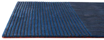 Tappeto Dunes Straight - Blue, 200x300 cm - Kateha