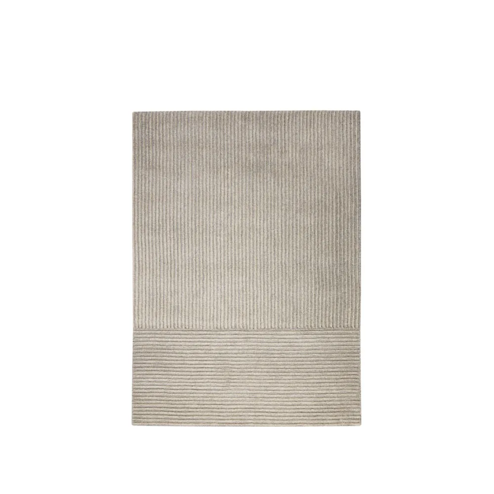 Tappeto Dunes Straight, Light grey, 170x240 cm Kateha