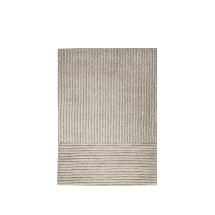 Tappeto Dunes Straight - Light grey, 170x240 cm - Kateha