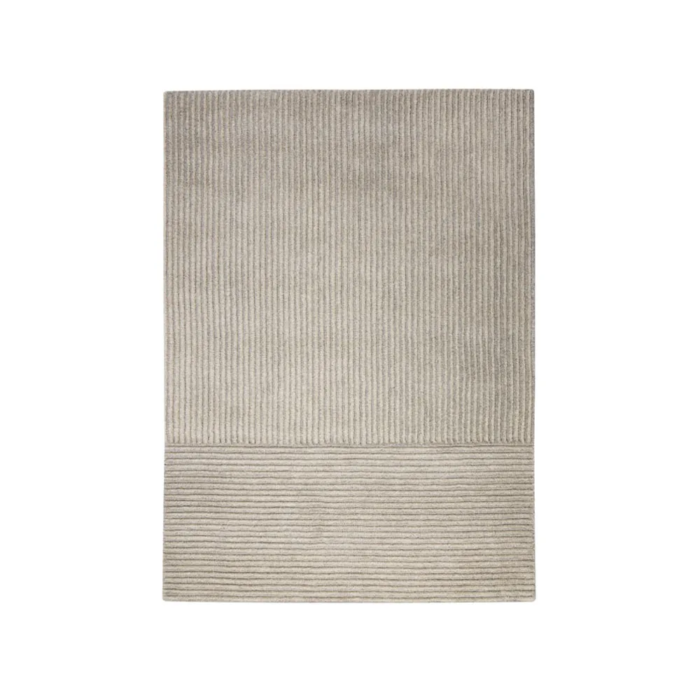 Tappeto Dunes Straight, Light grey, 200x300 cm Kateha