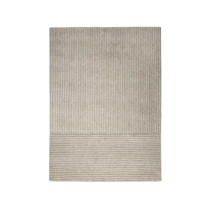 Tappeto Dunes Straight - Light grey, 200x300 cm - Kateha