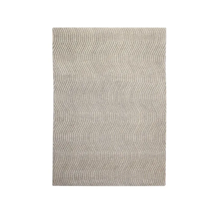 Tappeto Dunes Wave - Light grey, 200x300 cm - Kateha