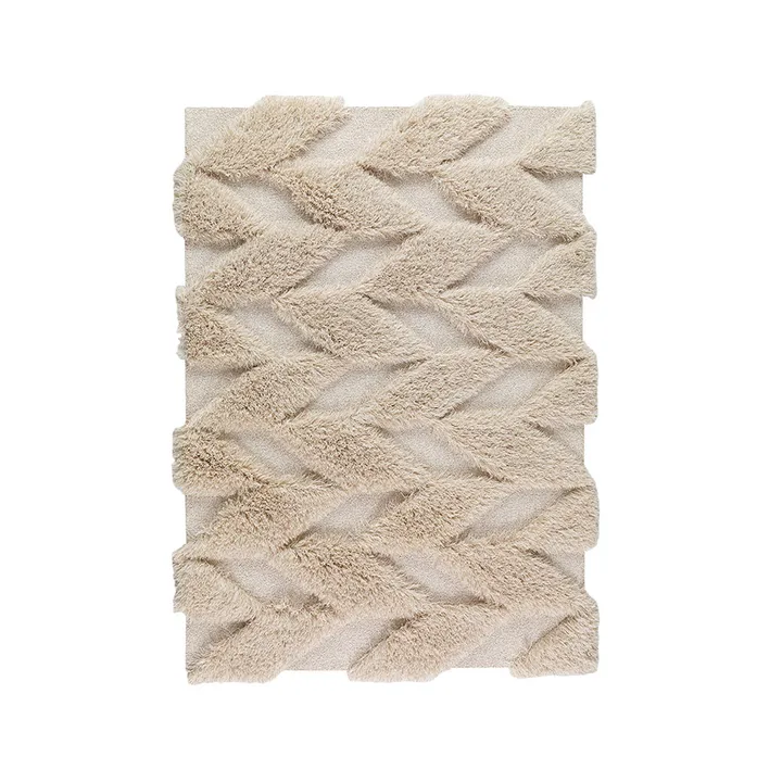 Tappeto Herringbone Wild - Light beige, 200x300 cm - Kateha