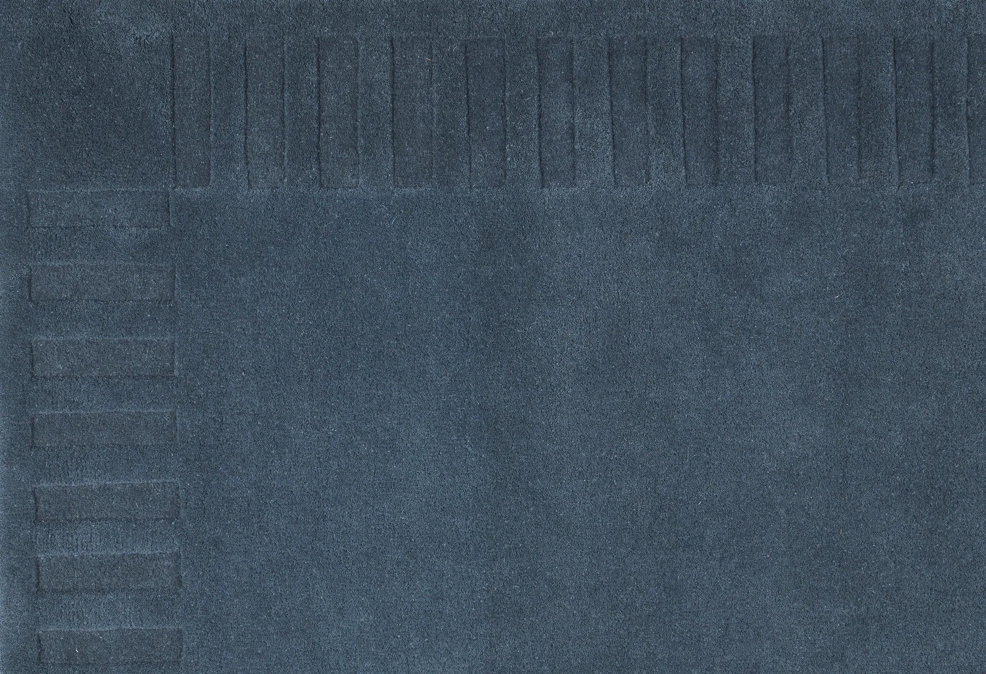 Tappeto in lana originale Lea, Stormblue-43, 170x240 cm Kateha