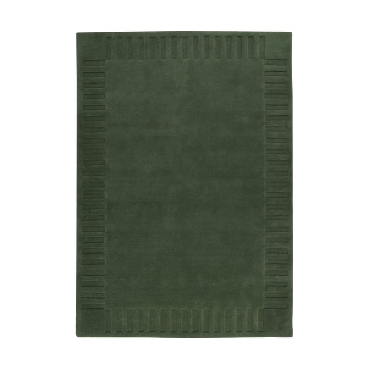 Tappeto in lana originale Lea - Verde-18, 170x240 cm - Kateha