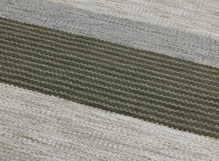 Tappeto in lana Terreno, Verde, 170x240 Kateha