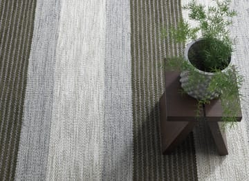 Tappeto in lana Terreno - Verde, 170x240 - Kateha