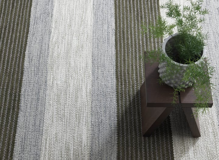 Tappeto in lana Terreno, Verde, 170x240 Kateha