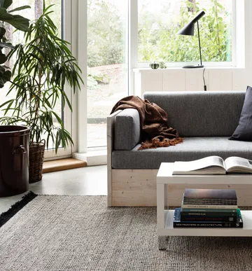 Tappeto Nera Lana - Light brown, 250x350 cm - Kateha