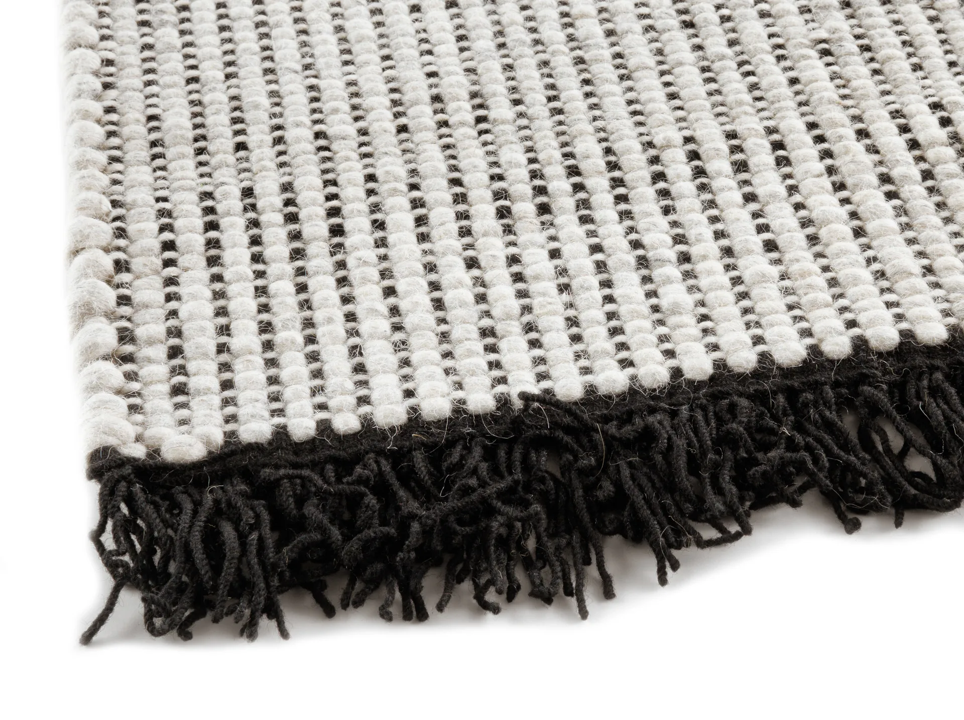 Tappeto Nera Lana, White, 250x350 cm Kateha