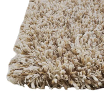 Tappeto Shaggy - White/beige, 200x300 cm - Kateha
