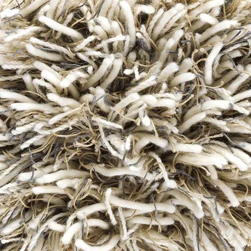 Tappeto Shaggy - White/grey, 200x300 cm - Kateha