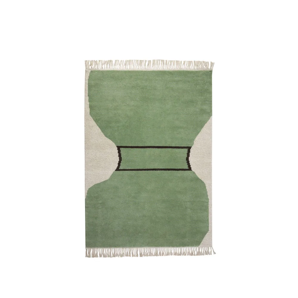 Tappeto Silhouette Flossa, dusty green, 170x240 cm Kateha