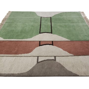 Tappeto Silhouette Flossa - dusty green, 170x240 cm - Kateha