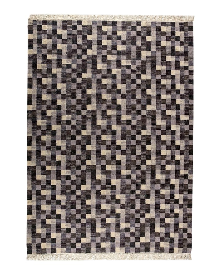 Tappeto tessuto a mano Small box grigio - 240x170 - Kateha