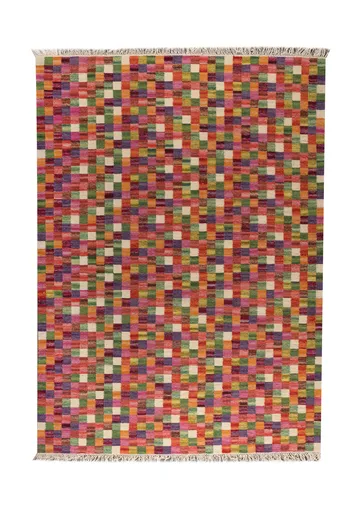 Tappeto tessuto a mano Small box multicolore - 240x170 cm - Kateha