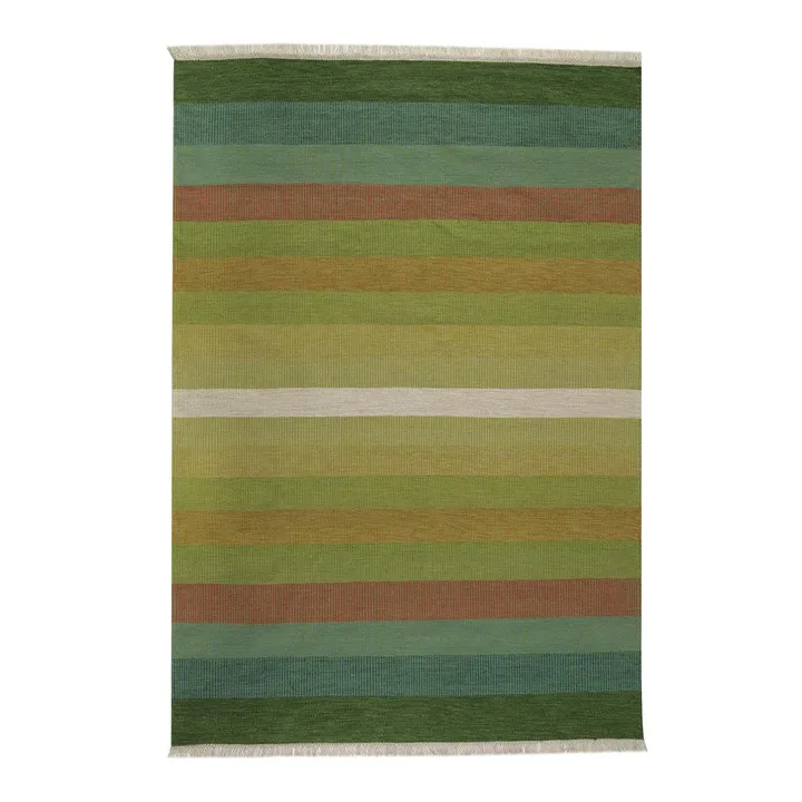 Tappeto Tofta Wave 80x250 cm - Green - Kateha