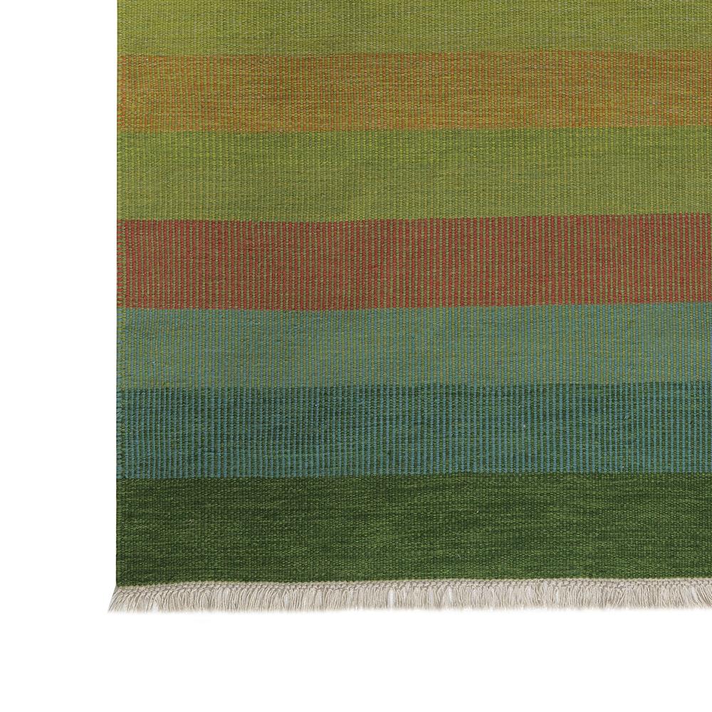Tappeto Tofta Wave 80x250 cm, Green Kateha