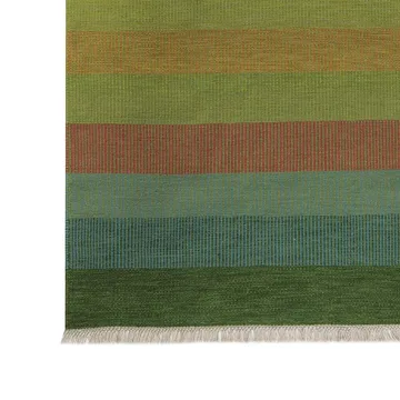 Tappeto Tofta Wave 80x250 cm - Green - Kateha