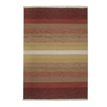 Tappeto Tofta Wave 80x250 cm - Red - Kateha