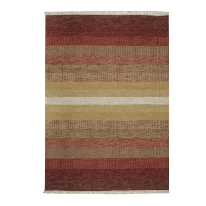 Tappeto Tofta Wave 80x250 cm - Red - Kateha