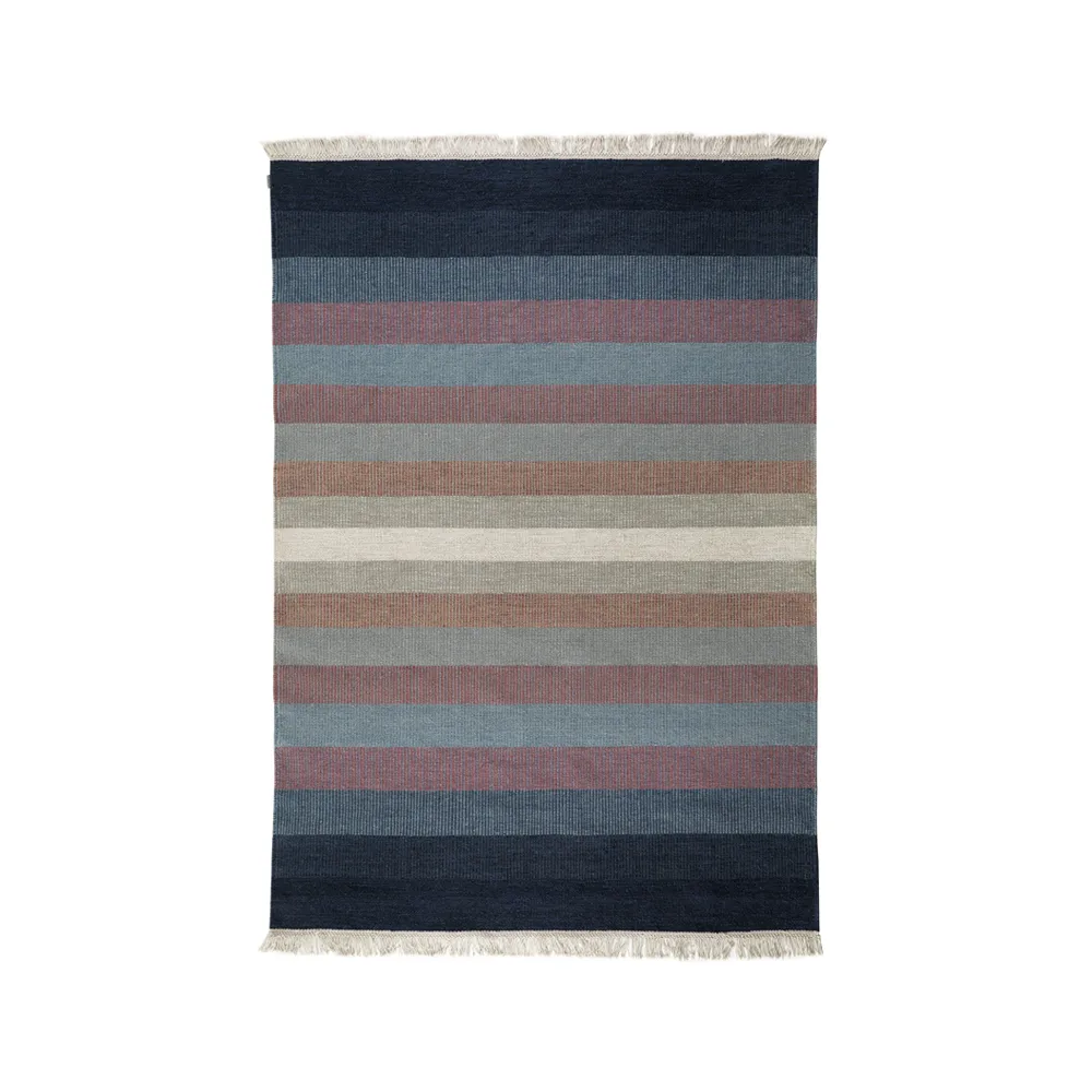 Tappeto Tofta Wave, Blue, 200x300 cm Kateha