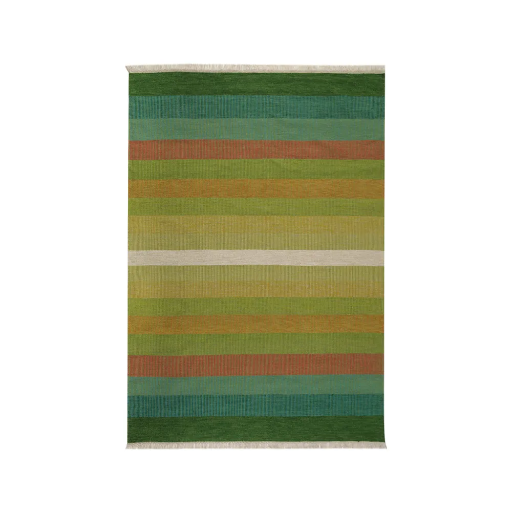 Tappeto Tofta Wave, Green, 200x300 cm Kateha
