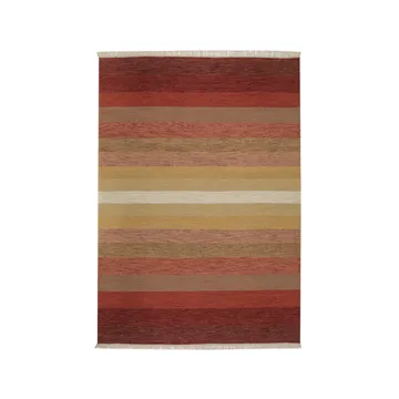 Tappeto Tofta Wave - Red, 170x240 cm - Kateha