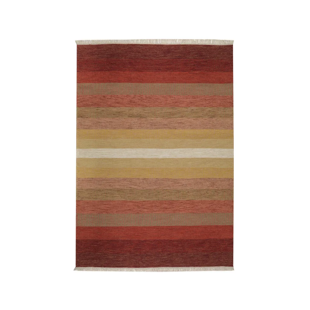 Tappeto Tofta Wave, Red, 200x300 cm Kateha