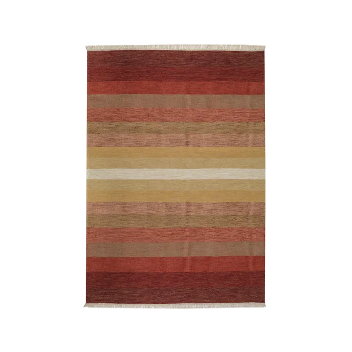 Tappeto Tofta Wave - Red, 200x300 cm - Kateha