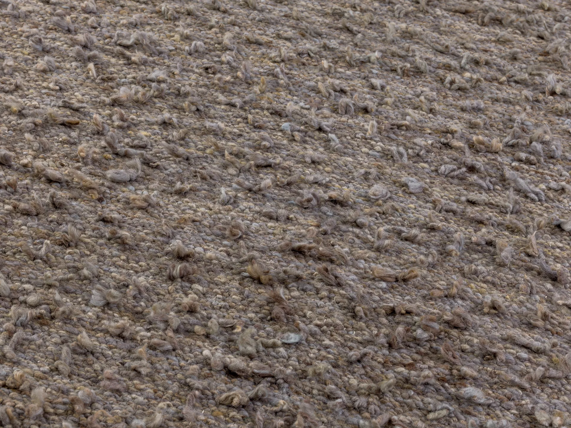 Tappeto Woolly, Light brown, 200x300 cm Kateha