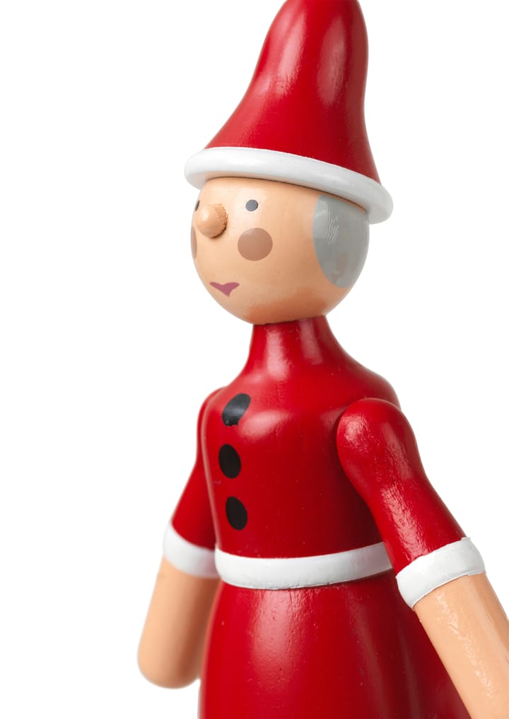Babbo Natale e Mamma Natale, 10 cm, Rosso Kay Bojesen Denmark