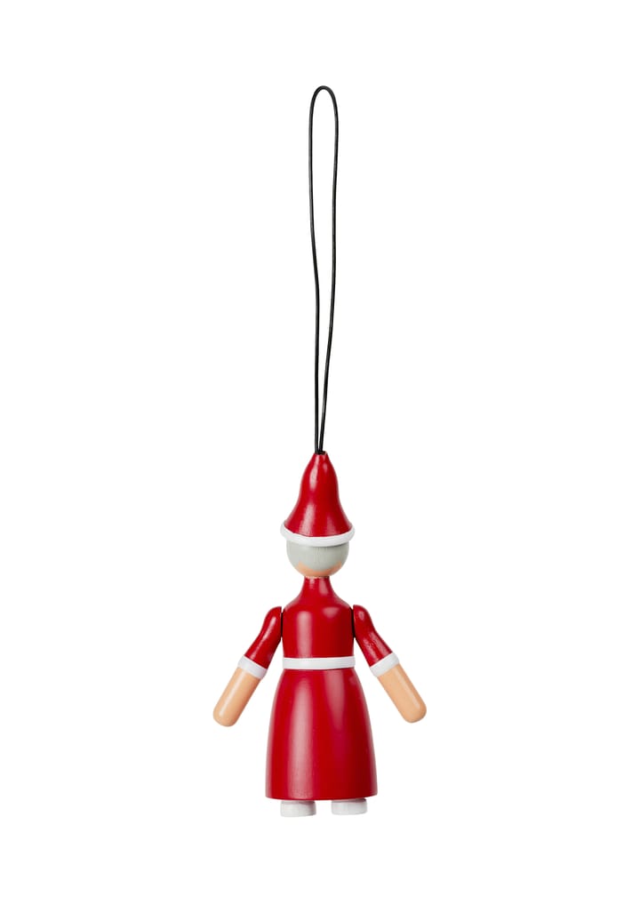 Babbo Natale e Mamma Natale, 10 cm, Rosso Kay Bojesen Denmark