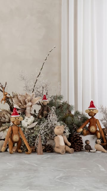 Cappello di Babbo Natale per scimmietta media Kay Bojesen - Rosso - Kay Bojesen Denmark