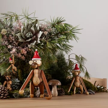Cappello di Babbo Natale per scimmietta media Kay Bojesen - Rosso - Kay Bojesen Denmark