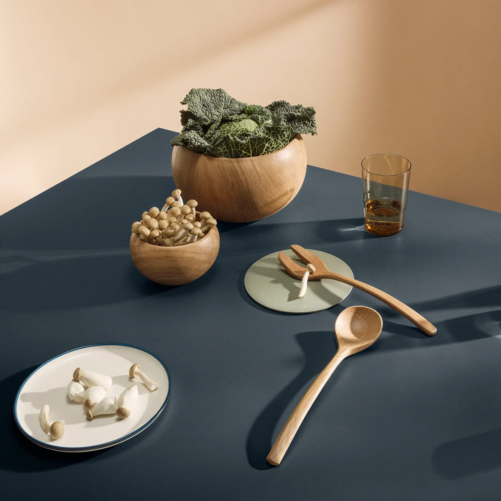 Ciotola da portata Kay Bojesen Menageri Ø 24,5 cm, Rovere Kay Bojesen Denmark