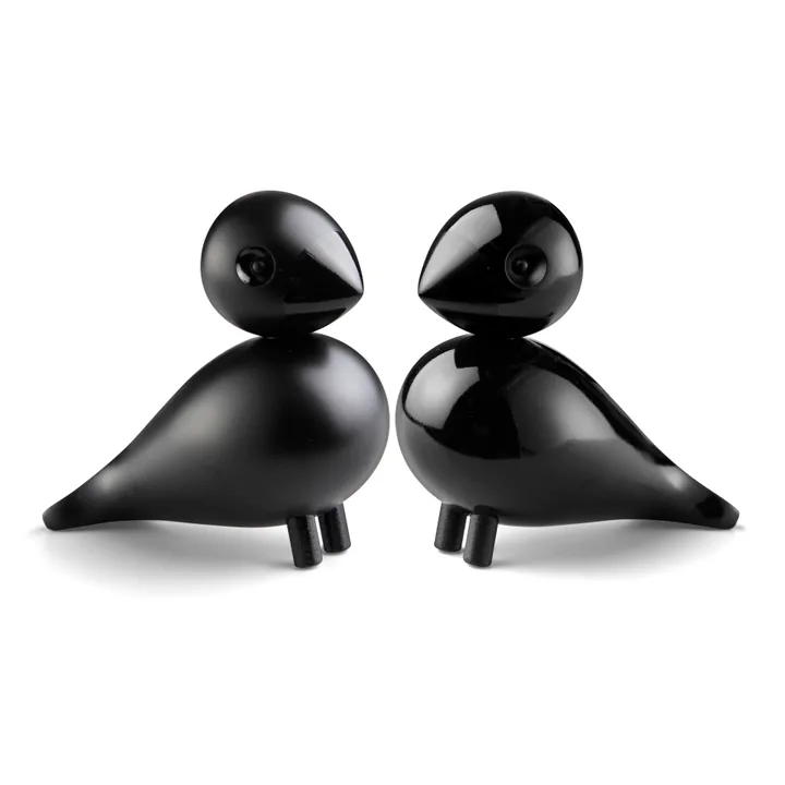 Colombi Kay Bojesen - Nero confezione da 2, 8,8 cm - Kay Bojesen Denmark