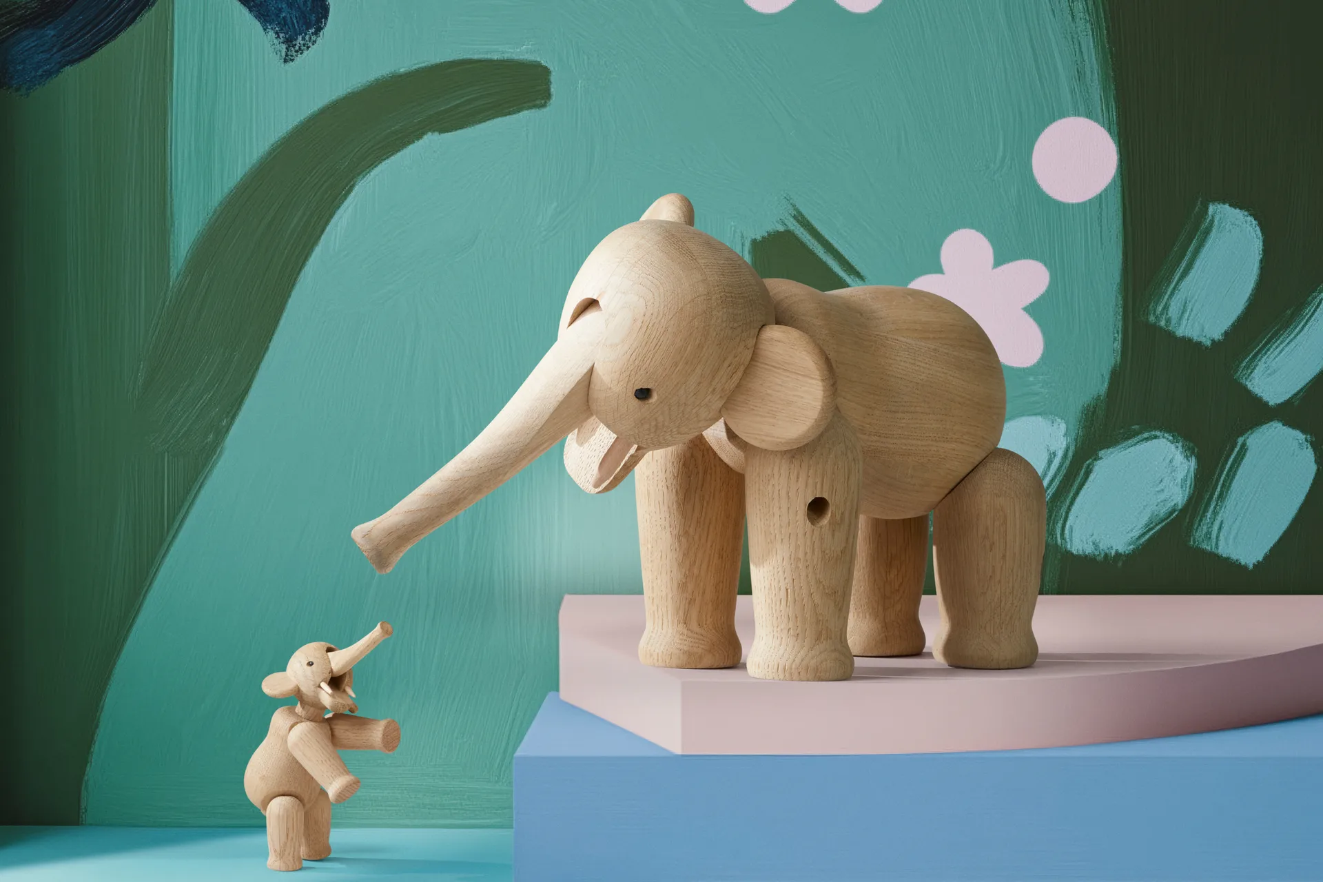 Elefante Kay Bojesen grande, Rovere Kay Bojesen Denmark