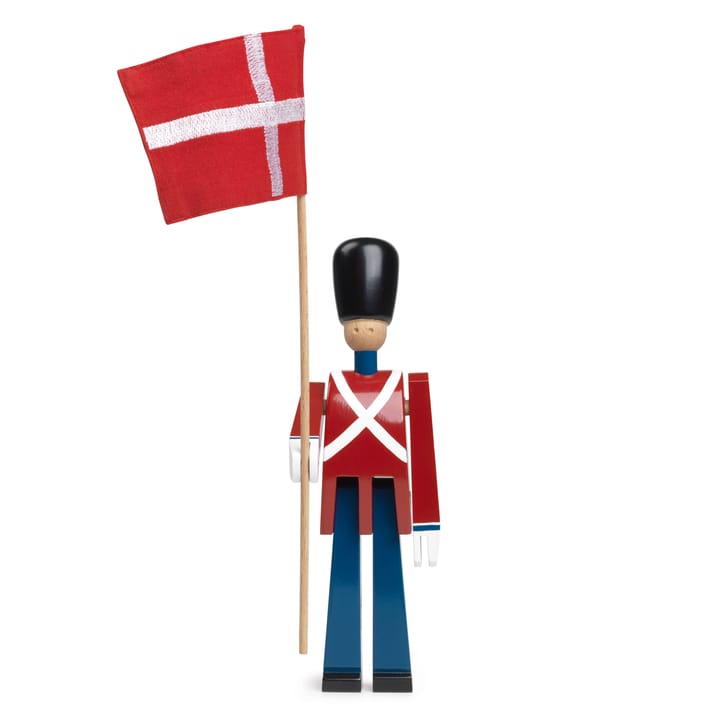 Guardia con bandiera in tessuto Kay Bojesen  - 22 cm - Kay Bojesen Denmark