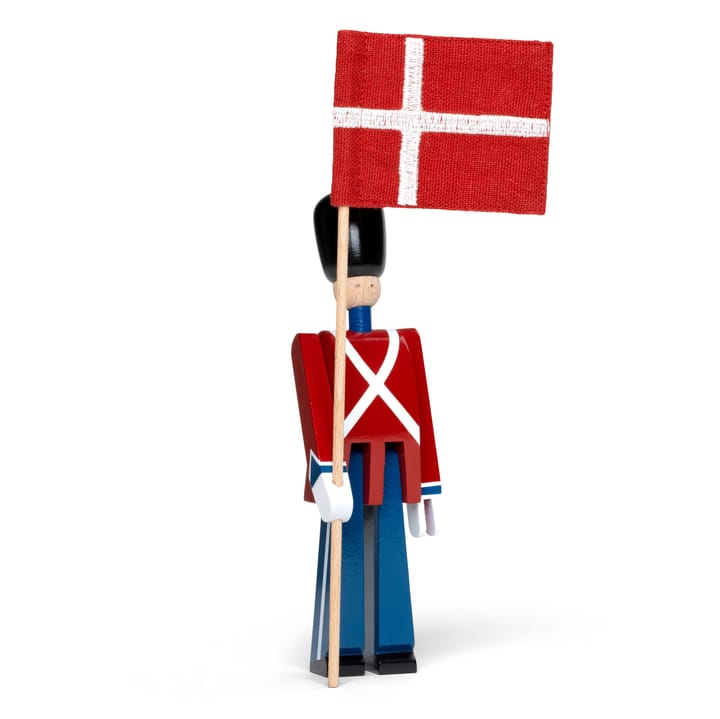 Guardia con bandiera in tessuto Kay Bojesen mini - 18,5 cm - Kay Bojesen Denmark