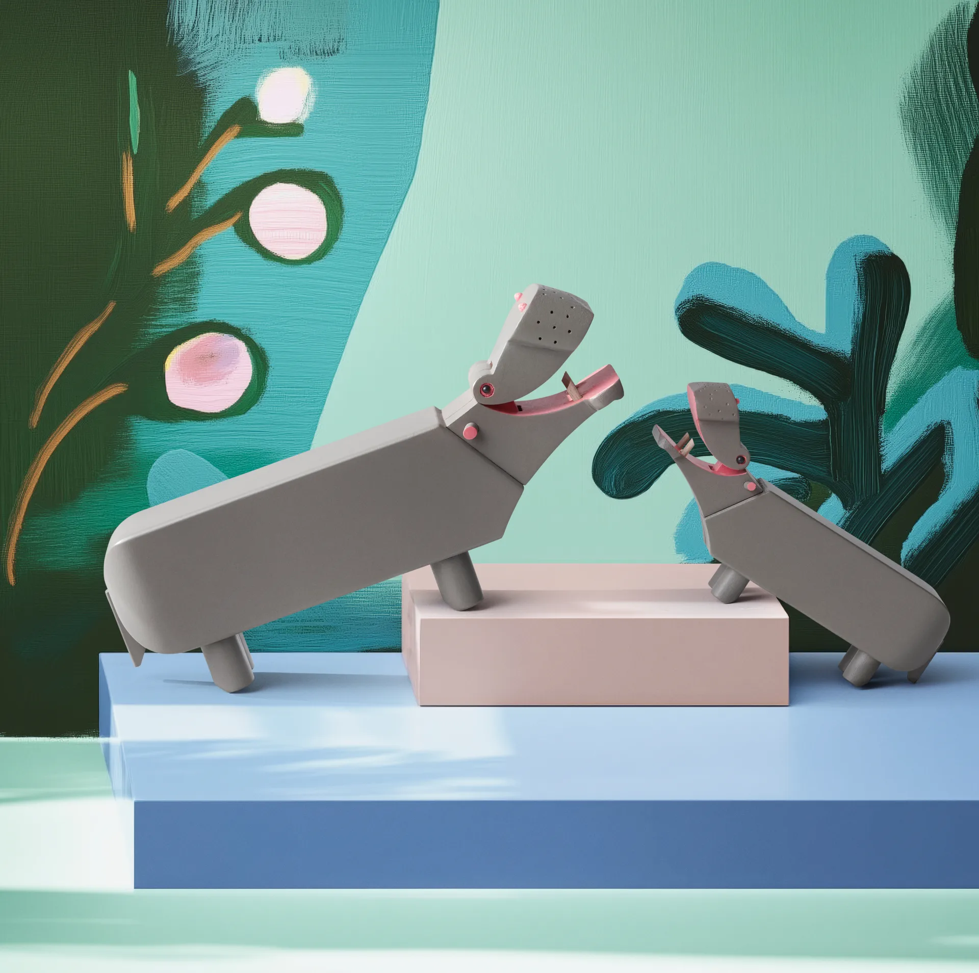 Ippopotamo Kay Bojesen, Grigio Kay Bojesen Denmark