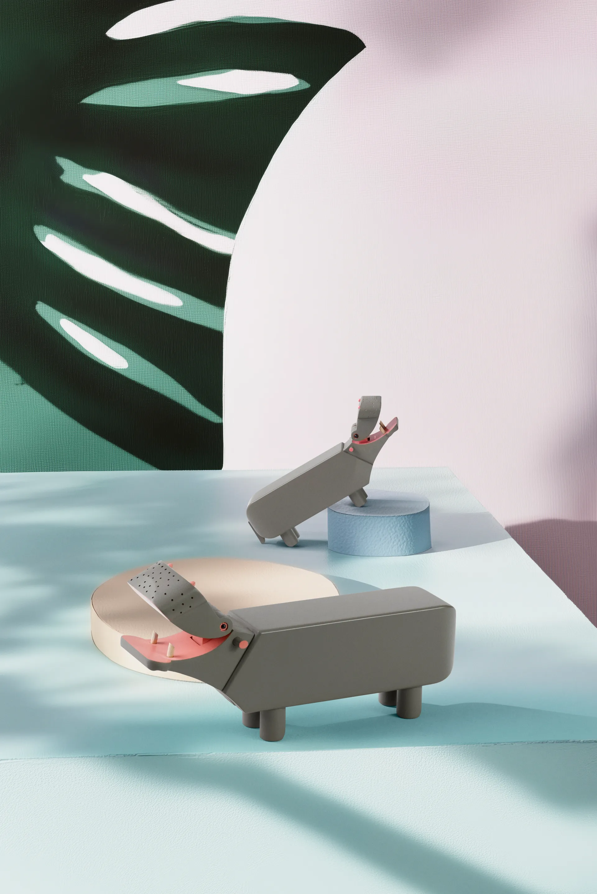 Ippopotamo Kay Bojesen, Grigio Kay Bojesen Denmark