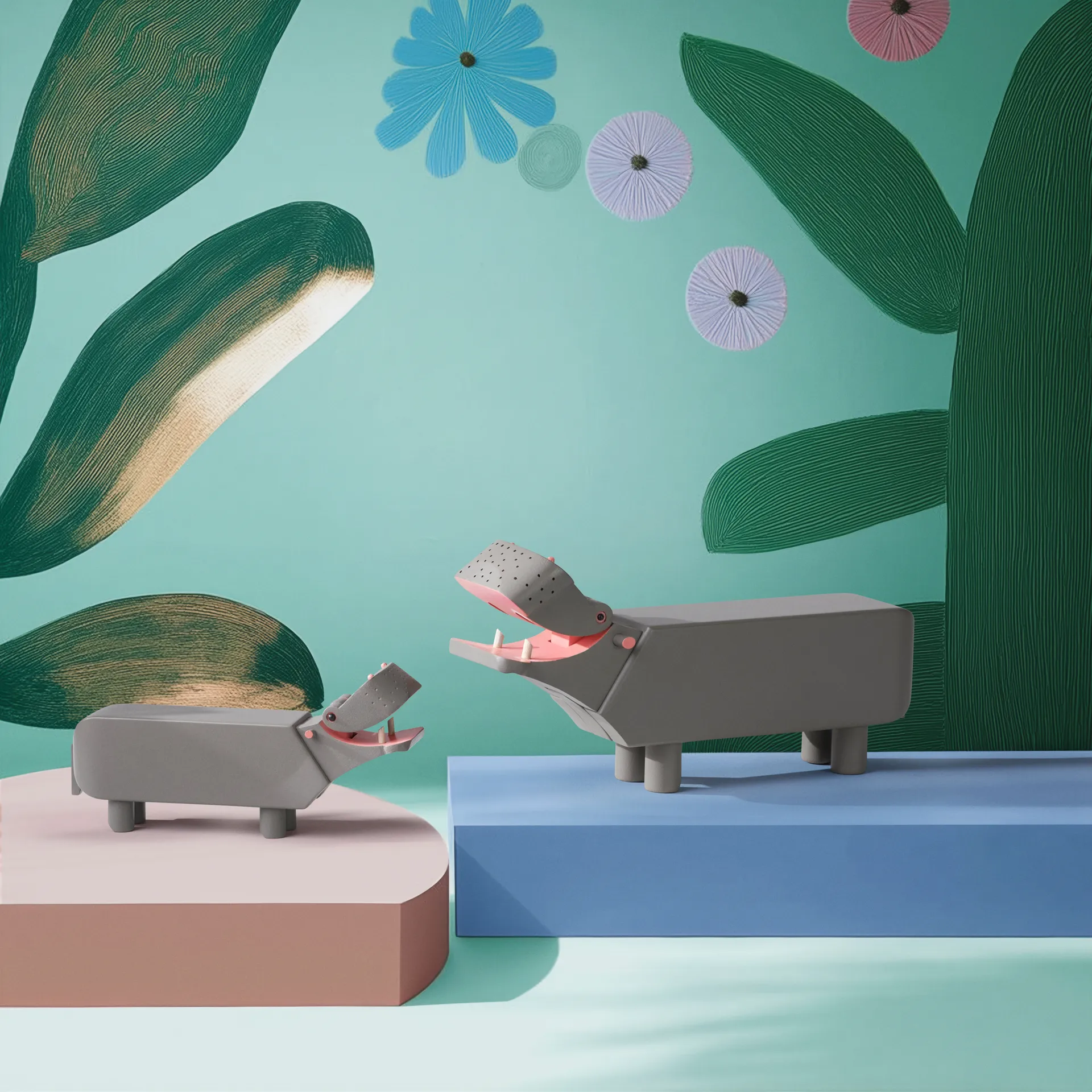 Ippopotamo Kay Bojesen, Grigio Kay Bojesen Denmark